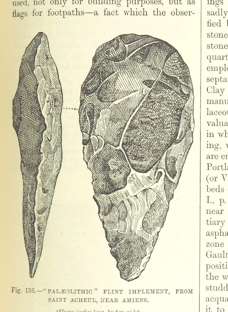 An illustration from Our Earth and its Story: a popular treatise on physical geography. Edited by R. Brown. With ... coloured plates and maps, etc, 1893, leaf 623