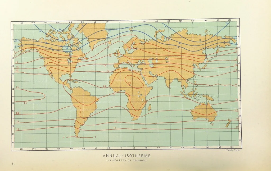 An illustration from Our Earth and its Story: a popular treatise on physical geography. Edited by R. Brown. With ... coloured plates and maps, etc, 1893, leaf 626