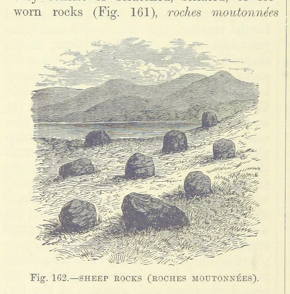 An illustration from Our Earth and its Story: a popular treatise on physical geography. Edited by R. Brown. With ... coloured plates and maps, etc, 1893, leaf 670