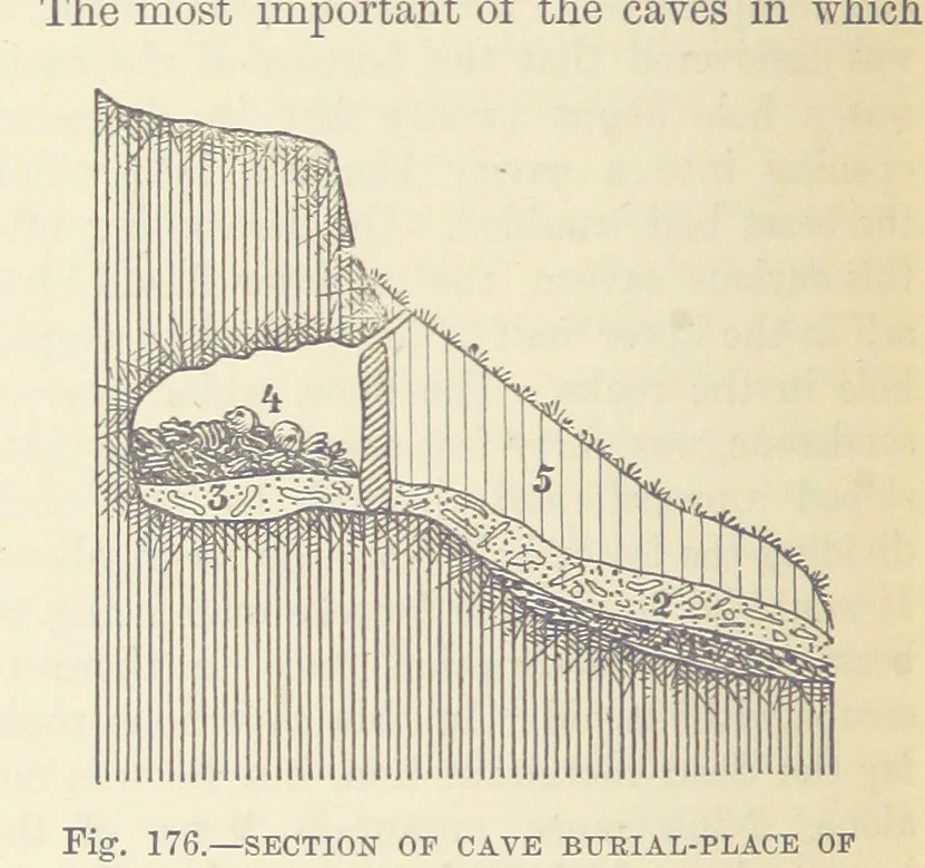 An illustration from Our Earth and its Story: a popular treatise on physical geography. Edited by R. Brown. With ... coloured plates and maps, etc, 1893, leaf 690