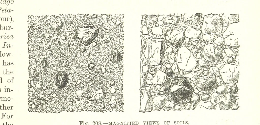 An illustration from Our Earth and its Story: a popular treatise on physical geography. Edited by R. Brown. With ... coloured plates and maps, etc, 1893, leaf 723