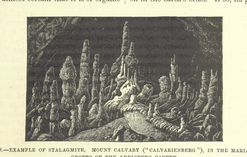 An illustration from Our Earth and its Story: a popular treatise on physical geography. Edited by R. Brown. With ... coloured plates and maps, etc, 1893, leaf 85