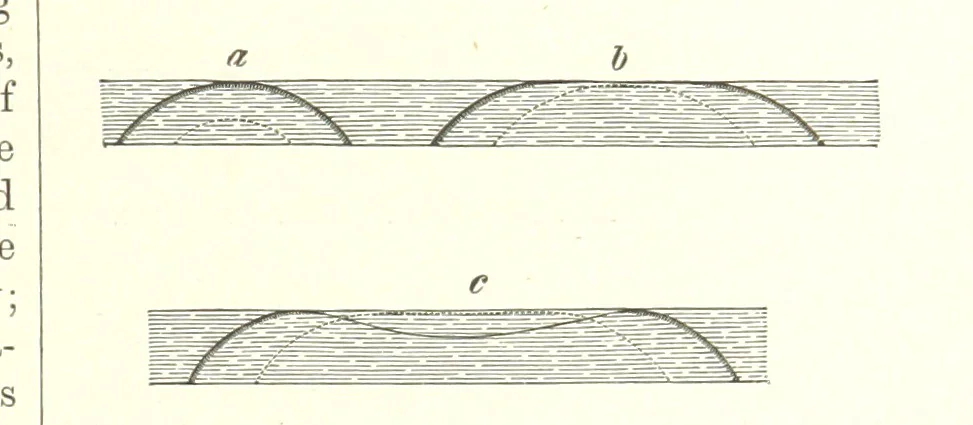 An illustration from Our Earth and its Story: a popular treatise on physical geography. Edited by R. Brown. With ... coloured plates and maps, etc, 1893, leaf 107