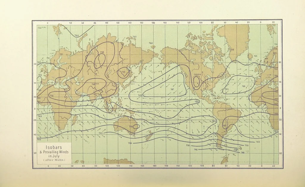 An illustration from Our Earth and its Story: a popular treatise on physical geography. Edited by R. Brown. With ... coloured plates and maps, etc, 1893, leaf 250
