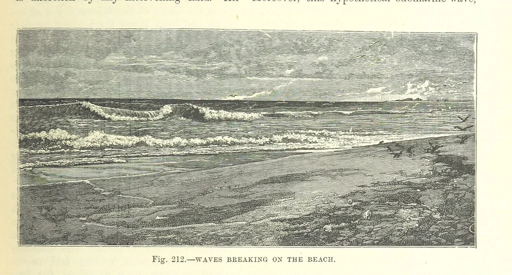 An illustration from Our Earth and its Story: a popular treatise on physical geography. Edited by R. Brown. With ... coloured plates and maps, etc, 1893, leaf 251