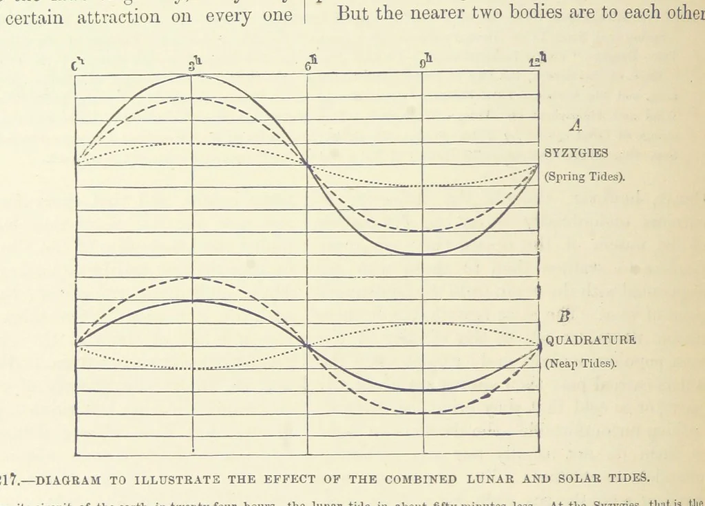 An illustration from Our Earth and its Story: a popular treatise on physical geography. Edited by R. Brown. With ... coloured plates and maps, etc, 1893, leaf 268