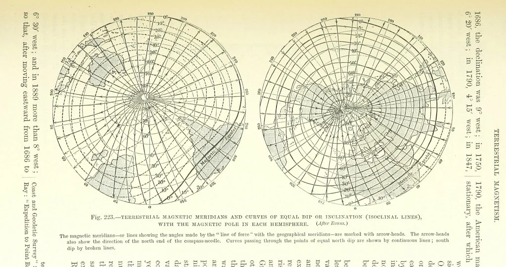 An illustration from Our Earth and its Story: a popular treatise on physical geography. Edited by R. Brown. With ... coloured plates and maps, etc, 1893, leaf 287