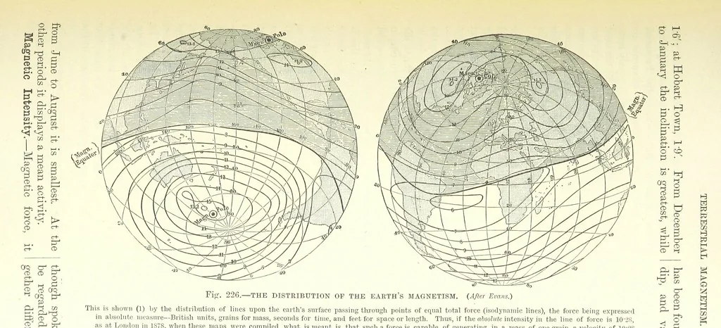 An illustration from Our Earth and its Story: a popular treatise on physical geography. Edited by R. Brown. With ... coloured plates and maps, etc, 1893, leaf 291