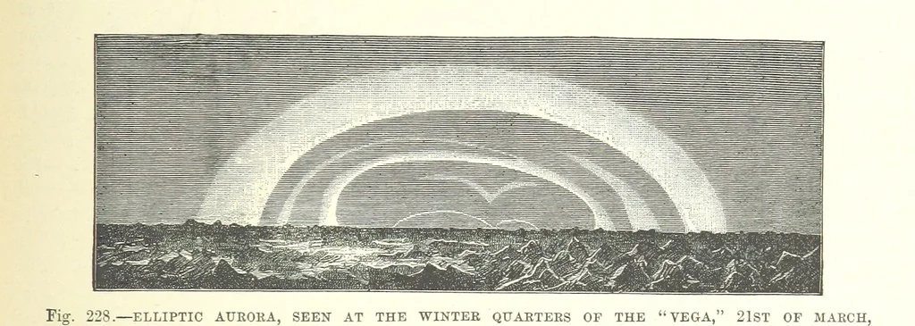 An illustration from Our Earth and its Story: a popular treatise on physical geography. Edited by R. Brown. With ... coloured plates and maps, etc, 1893, leaf 293