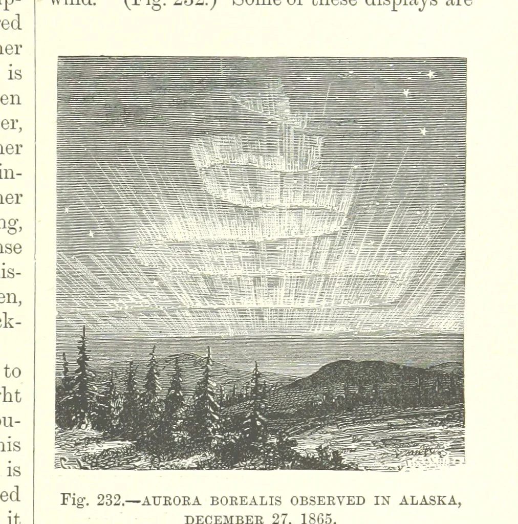An illustration from Our Earth and its Story: a popular treatise on physical geography. Edited by R. Brown. With ... coloured plates and maps, etc, 1893, leaf 299