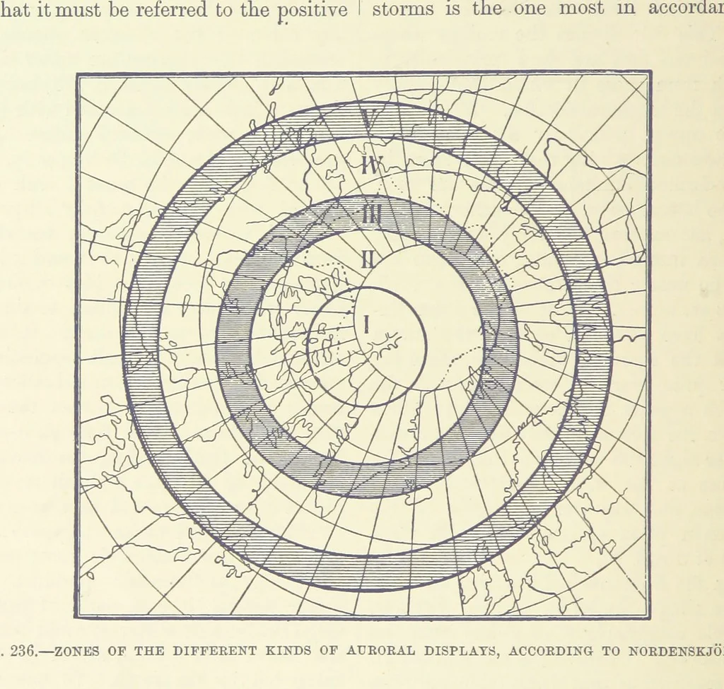 An illustration from Our Earth and its Story: a popular treatise on physical geography. Edited by R. Brown. With ... coloured plates and maps, etc, 1893, leaf 306