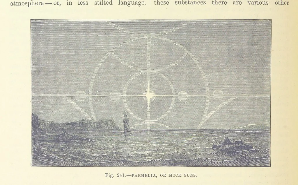 An illustration from Our Earth and its Story: a popular treatise on physical geography. Edited by R. Brown. With ... coloured plates and maps, etc, 1893, leaf 316