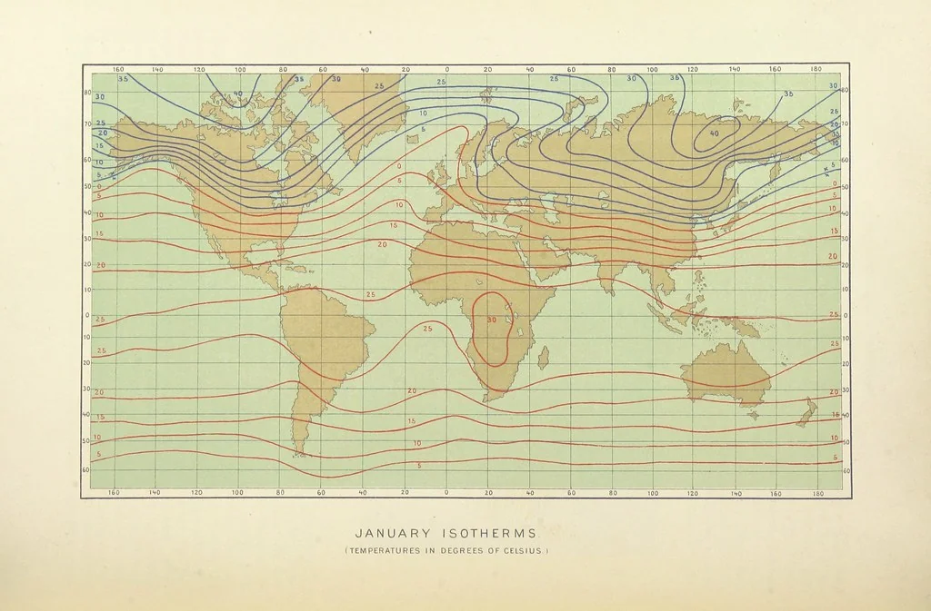 An illustration from Our Earth and its Story: a popular treatise on physical geography. Edited by R. Brown. With ... coloured plates and maps, etc, 1893, leaf 318