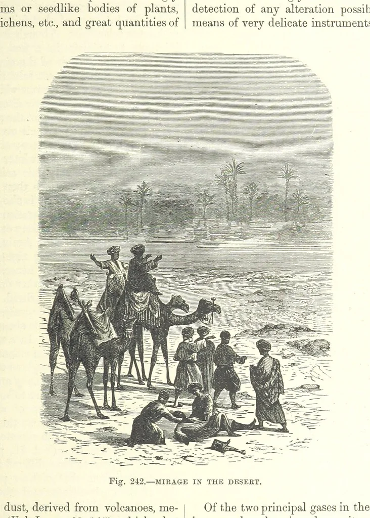 An illustration from Our Earth and its Story: a popular treatise on physical geography. Edited by R. Brown. With ... coloured plates and maps, etc, 1893, leaf 319