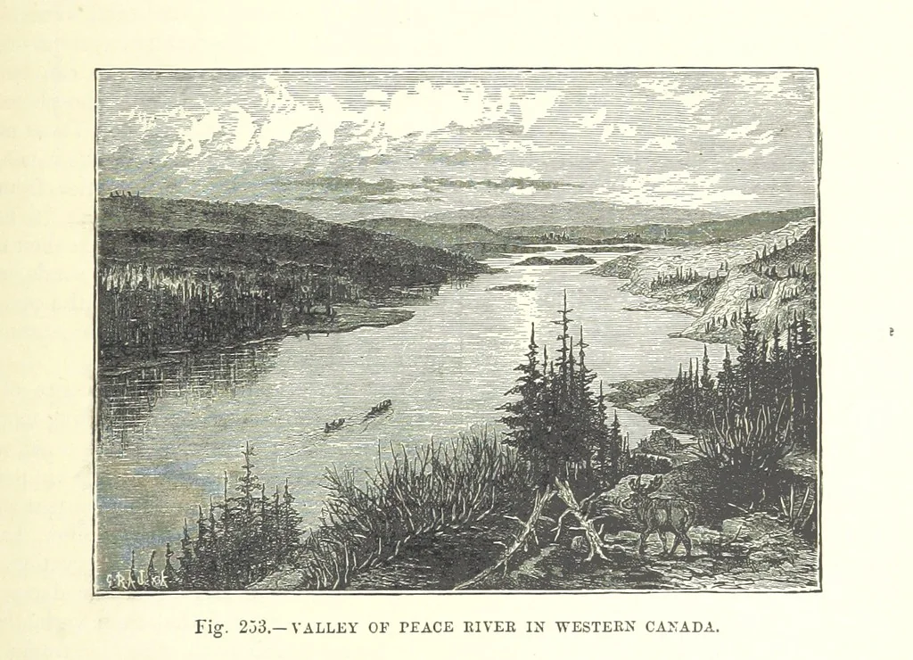 An illustration from Our Earth and its Story: a popular treatise on physical geography. Edited by R. Brown. With ... coloured plates and maps, etc, 1893, leaf 341