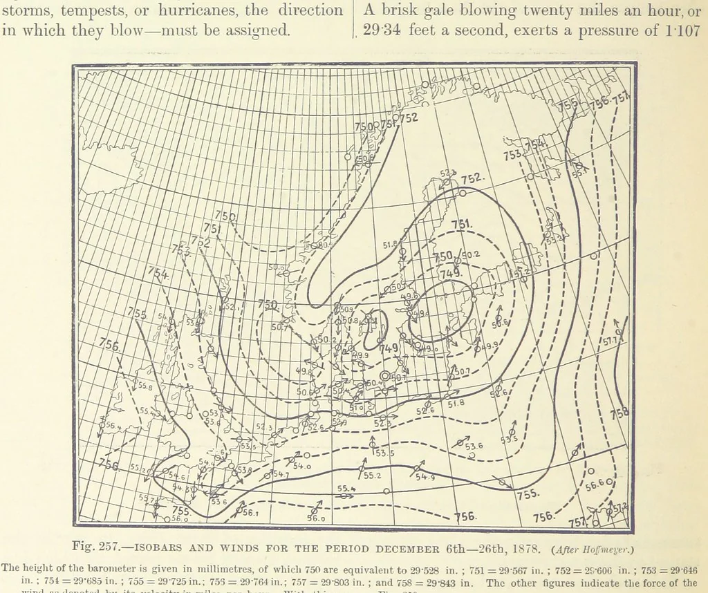 An illustration from Our Earth and its Story: a popular treatise on physical geography. Edited by R. Brown. With ... coloured plates and maps, etc, 1893, leaf 346