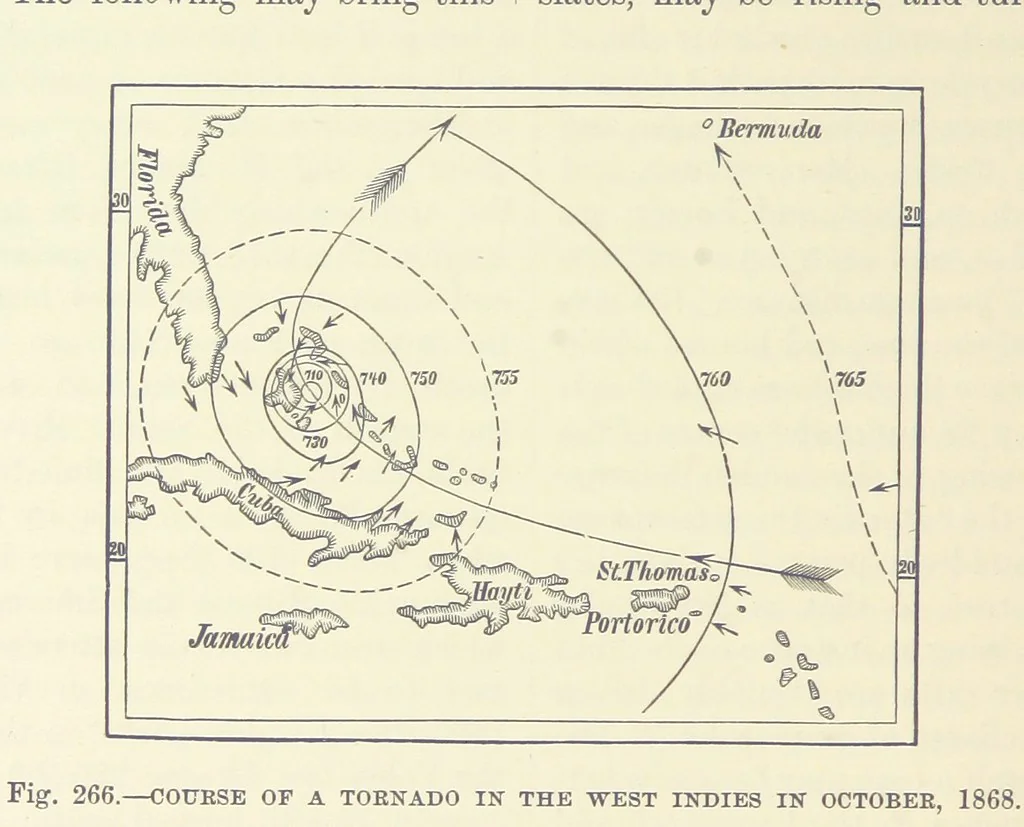 An illustration from Our Earth and its Story: a popular treatise on physical geography. Edited by R. Brown. With ... coloured plates and maps, etc, 1893, leaf 366