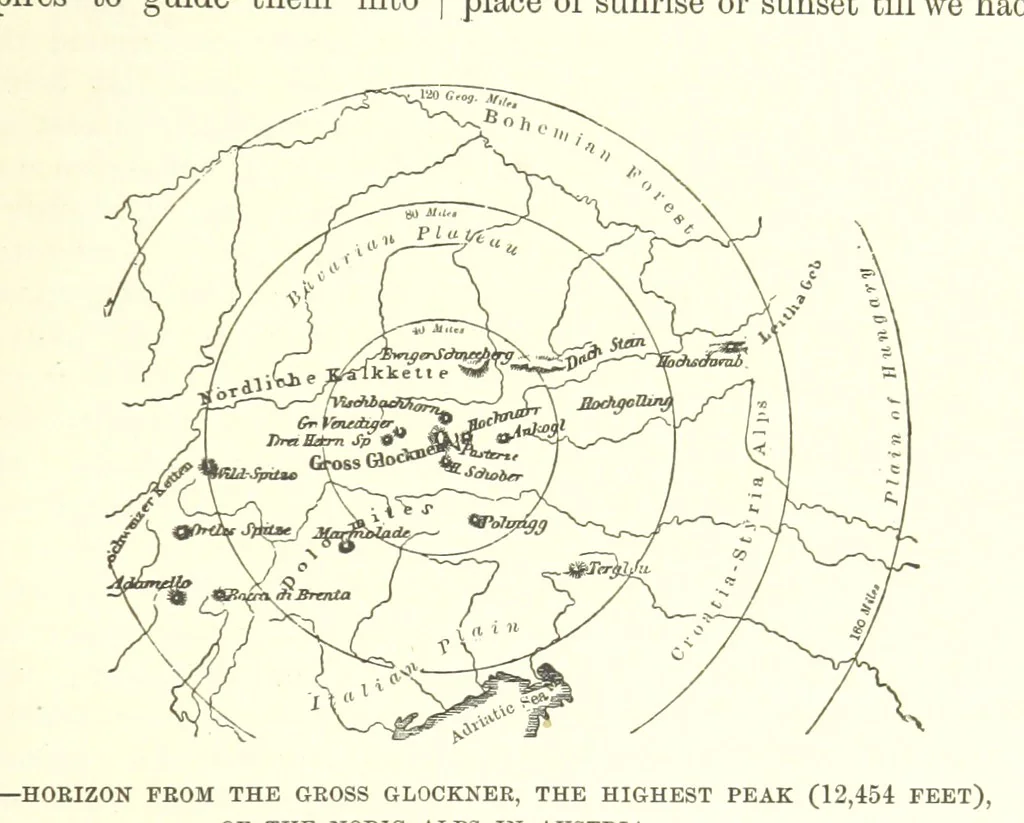 An illustration from Our Earth and its Story: a popular treatise on physical geography. Edited by R. Brown. With ... coloured plates and maps, etc, 1893, leaf 389