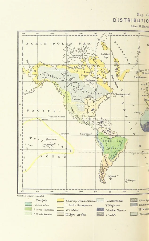 An illustration from Our Earth and its Story: a popular treatise on physical geography. Edited by R. Brown. With ... coloured plates and maps, etc, 1893, leaf 78