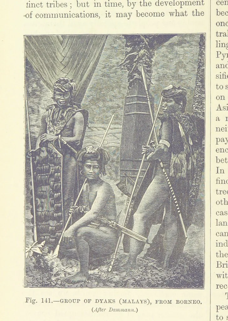 An illustration from Our Earth and its Story: a popular treatise on physical geography. Edited by R. Brown. With ... coloured plates and maps, etc, 1899, leaf 172