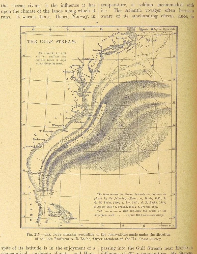 An illustration from Our Earth and its Story: a popular treatise on physical geography. Edited by R. Brown. With ... coloured plates and maps, etc, 1899, leaf 248