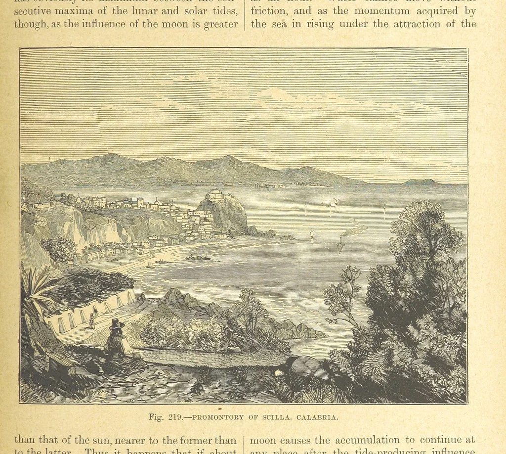 An illustration from Our Earth and its Story: a popular treatise on physical geography. Edited by R. Brown. With ... coloured plates and maps, etc, 1899, leaf 265