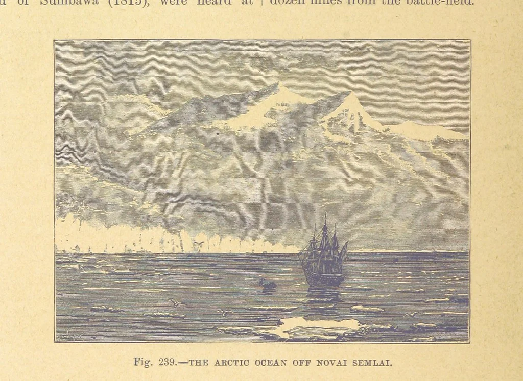 An illustration from Our Earth and its Story: a popular treatise on physical geography. Edited by R. Brown. With ... coloured plates and maps, etc, 1899, leaf 300