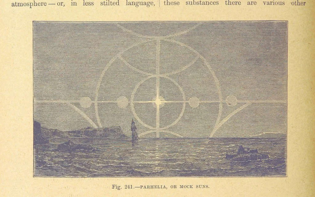 An illustration from Our Earth and its Story: a popular treatise on physical geography. Edited by R. Brown. With ... coloured plates and maps, etc, 1899, leaf 304