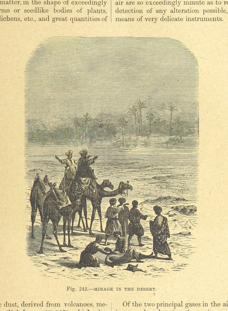 An illustration from Our Earth and its Story: a popular treatise on physical geography. Edited by R. Brown. With ... coloured plates and maps, etc, 1899, leaf 305