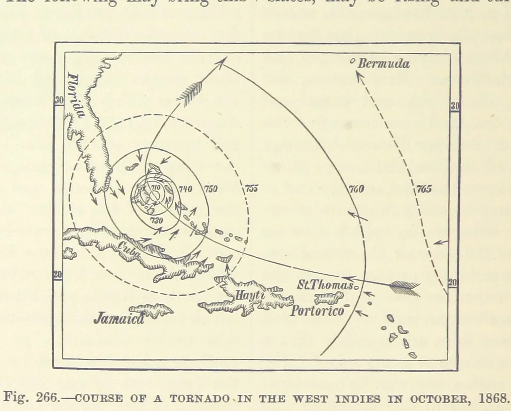 An illustration from Our Earth and its Story: a popular treatise on physical geography. Edited by R. Brown. With ... coloured plates and maps, etc, 1899, leaf 350