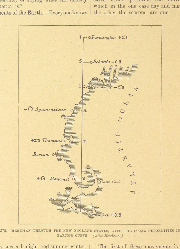 An illustration from Our Earth and its Story: a popular treatise on physical geography. Edited by R. Brown. With ... coloured plates and maps, etc, 1899, leaf 374