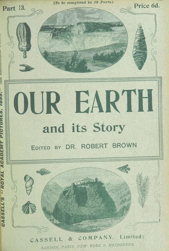 An illustration from Our Earth and its Story: a popular treatise on physical geography. Edited by R. Brown. With ... coloured plates and maps, etc, 1899, leaf 393