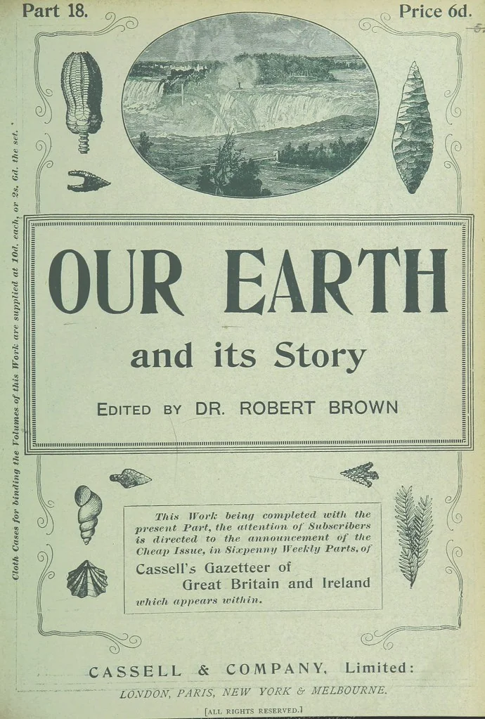 An illustration from Our Earth and its Story: a popular treatise on physical geography. Edited by R. Brown. With ... coloured plates and maps, etc, 1899, leaf 397