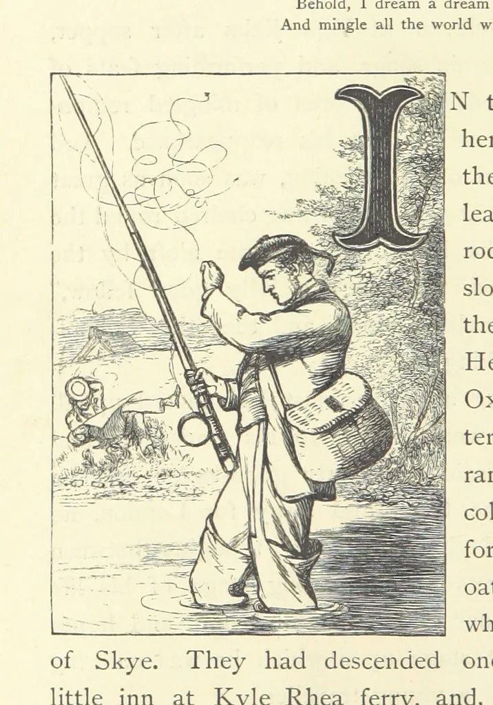 An illustration from Tom Brown's School Days. By an Old Boy [i.e. Thomas Hughes]. Third edition, 1869, leaf 438