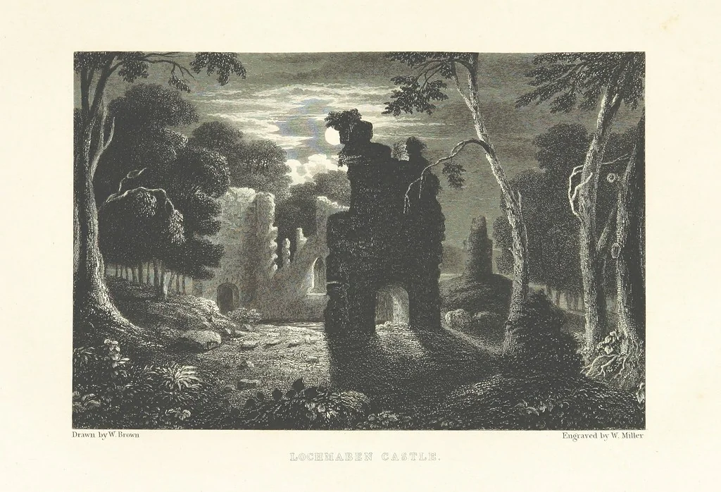 An illustration from Select Views of the Royal Palaces of Scotland ... With illustrative descriptions ... by the late Rev. John Jamieson ... Second edition, 1840, leaf 103