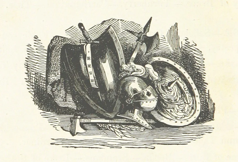 An illustration from Select Views of the Royal Palaces of Scotland ... With illustrative descriptions ... by the late Rev. John Jamieson ... Second edition, 1840, leaf 14