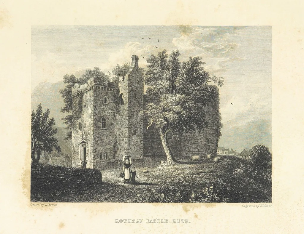 An illustration from Select Views of the Royal Palaces of Scotland ... With illustrative descriptions ... by the late Rev. John Jamieson ... Second edition, 1840, leaf 155