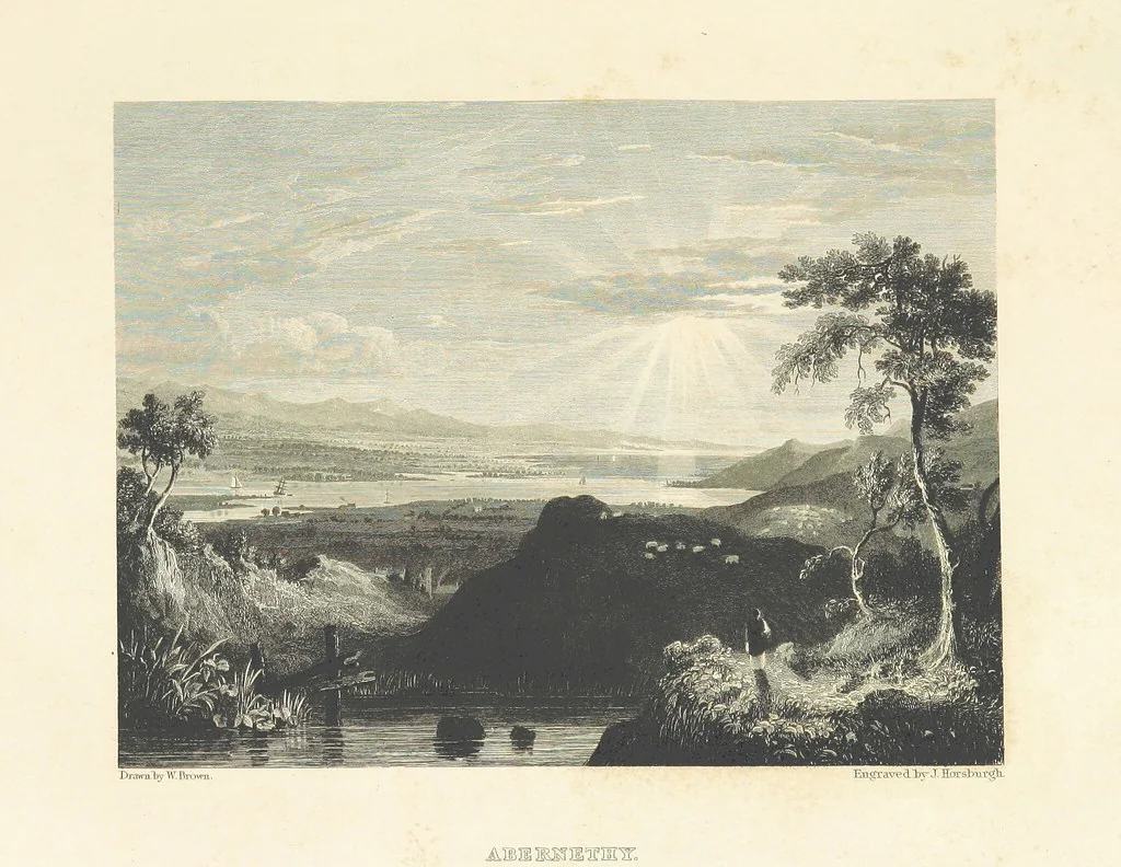 An illustration from Select Views of the Royal Palaces of Scotland ... With illustrative descriptions ... by the late Rev. John Jamieson ... Second edition, 1840, leaf 195