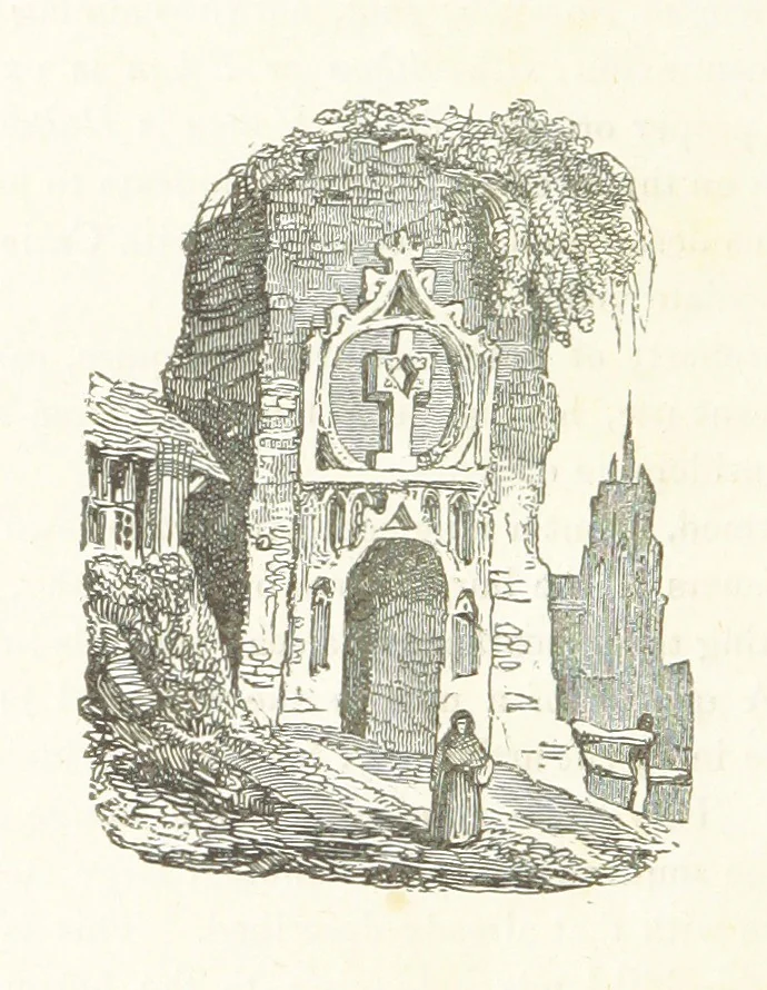 An illustration from Select Views of the Royal Palaces of Scotland ... With illustrative descriptions ... by the late Rev. John Jamieson ... Second edition, 1840, leaf 202