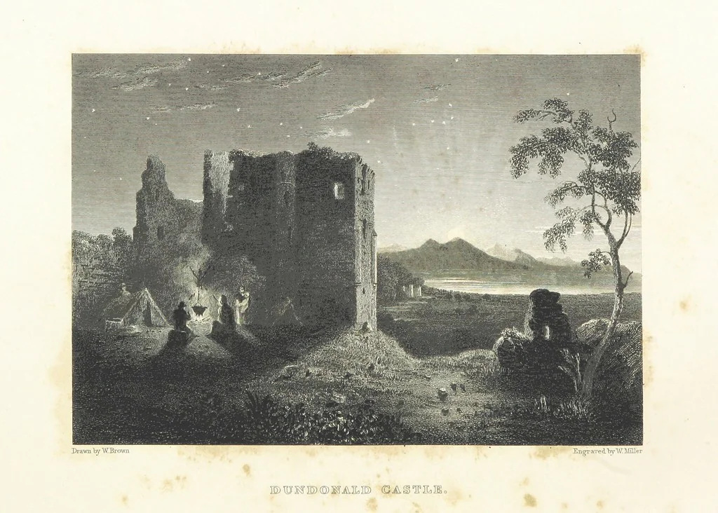 An illustration from Select Views of the Royal Palaces of Scotland ... With illustrative descriptions ... by the late Rev. John Jamieson ... Second edition, 1840, leaf 206