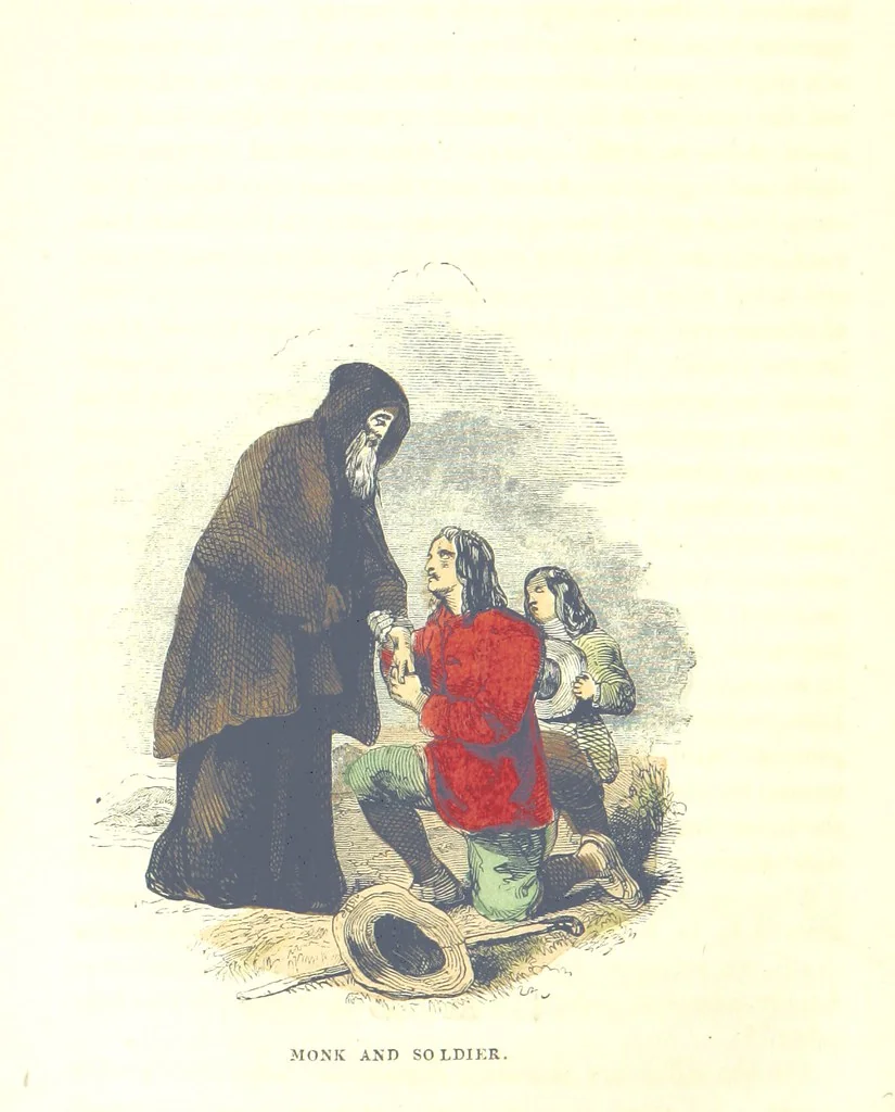 An illustration from The Discoverers, Pioneers, and Settlers of North and South America, from the earliest period, 982, to the present time ... With numerous ... illustrations, etc, 1853, leaf 210