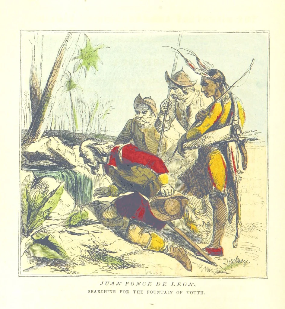 An illustration from The Discoverers, Pioneers, and Settlers of North and South America, from the earliest period, 982, to the present time ... With numerous ... illustrations, etc, 1853, leaf 378