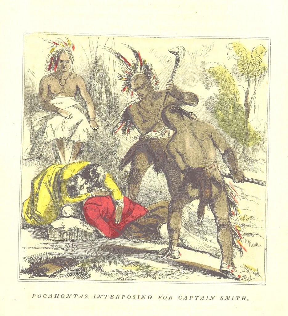 An illustration from The Discoverers, Pioneers, and Settlers of North and South America, from the earliest period, 982, to the present time ... With numerous ... illustrations, etc, 1853, leaf 449