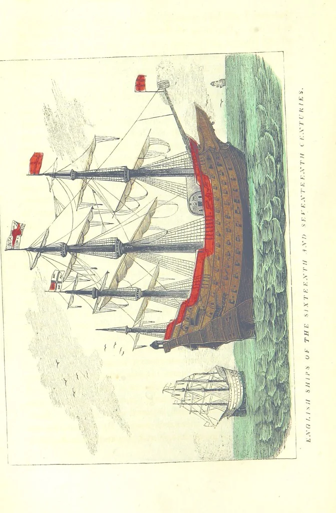 An illustration from The Discoverers, Pioneers, and Settlers of North and South America, from the earliest period, 982, to the present time ... With numerous ... illustrations, etc, 1853, leaf 476