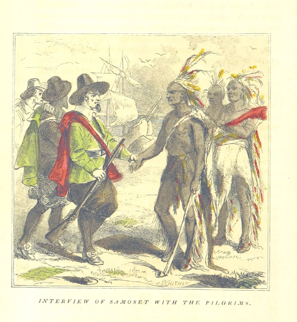 An illustration from The Discoverers, Pioneers, and Settlers of North and South America, from the earliest period, 982, to the present time ... With numerous ... illustrations, etc, 1853, leaf 536