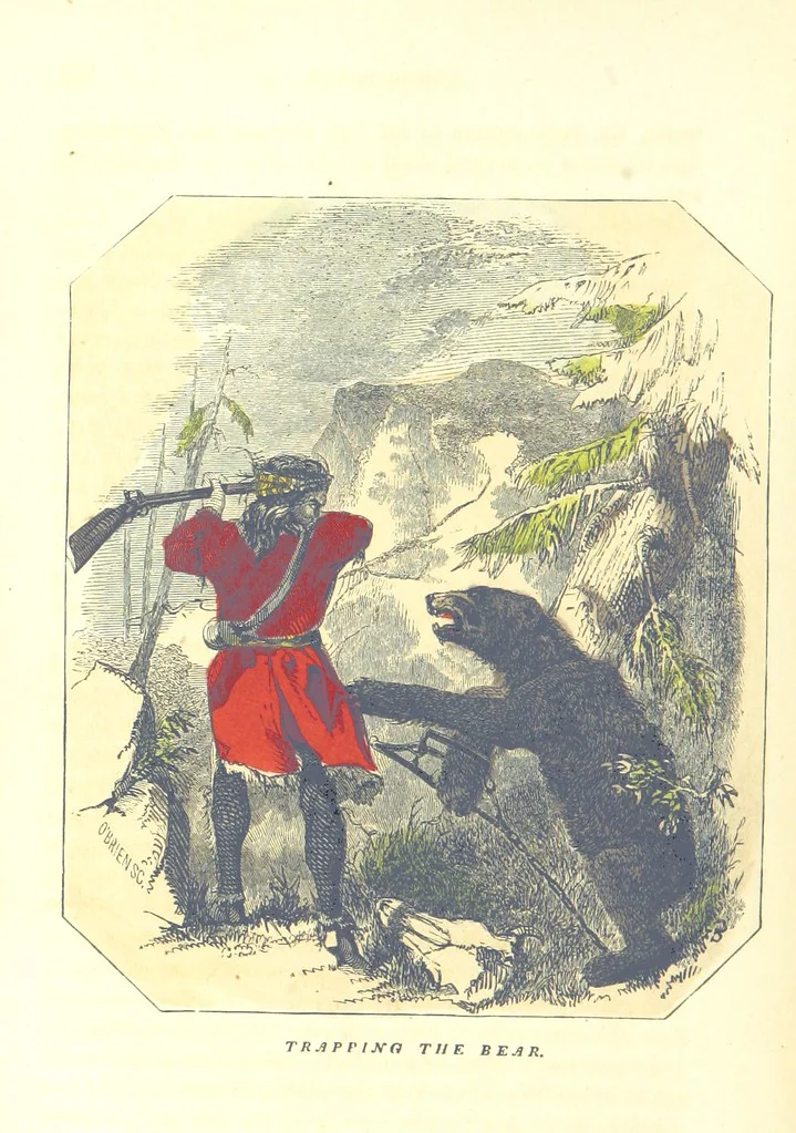 An illustration from The Discoverers, Pioneers, and Settlers of North and South America, from the earliest period, 982, to the present time ... With numerous ... illustrations, etc, 1853, leaf 648