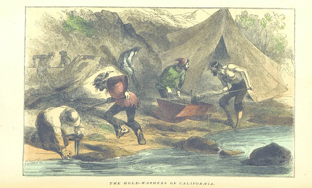 An illustration from The Discoverers, Pioneers, and Settlers of North and South America, from the earliest period, 982, to the present time ... With numerous ... illustrations, etc, 1853, leaf 684