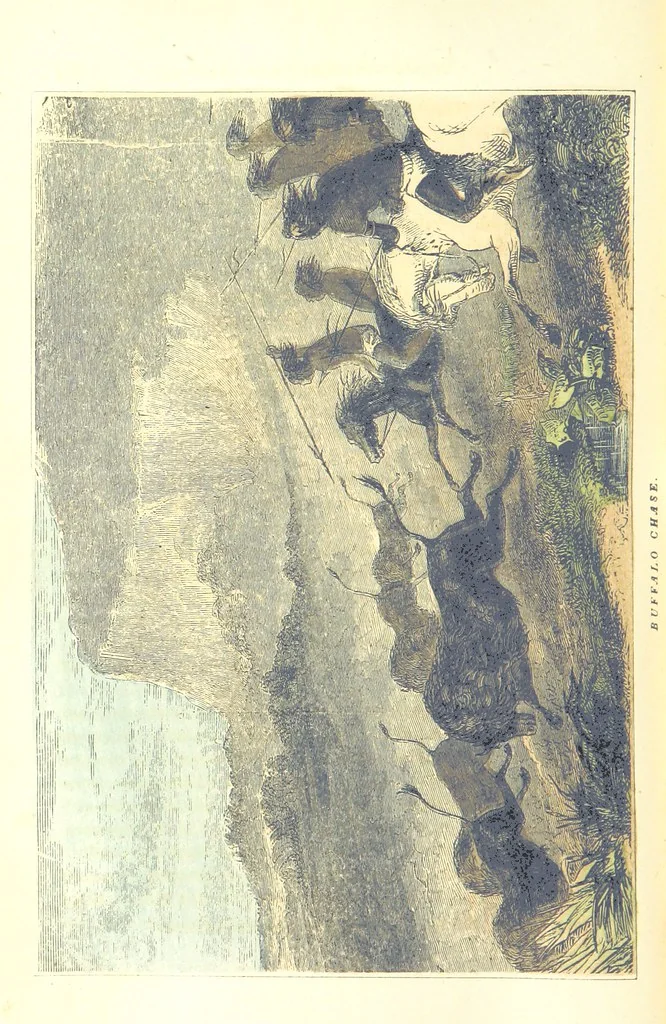 An illustration from The Discoverers, Pioneers, and Settlers of North and South America, from the earliest period, 982, to the present time ... With numerous ... illustrations, etc, 1853, leaf 690