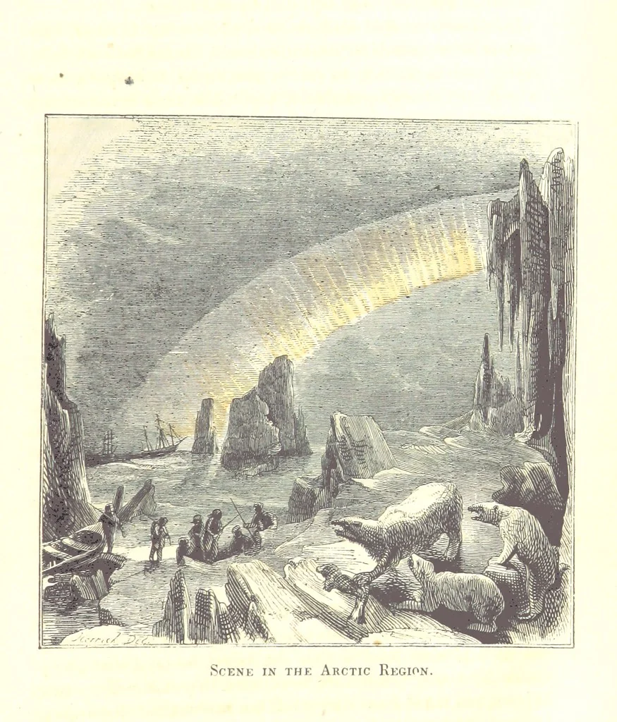 An illustration from The Discoverers, Pioneers, and Settlers of North and South America, from the earliest period, 982, to the present time ... With numerous ... illustrations, etc, 1853, leaf 717