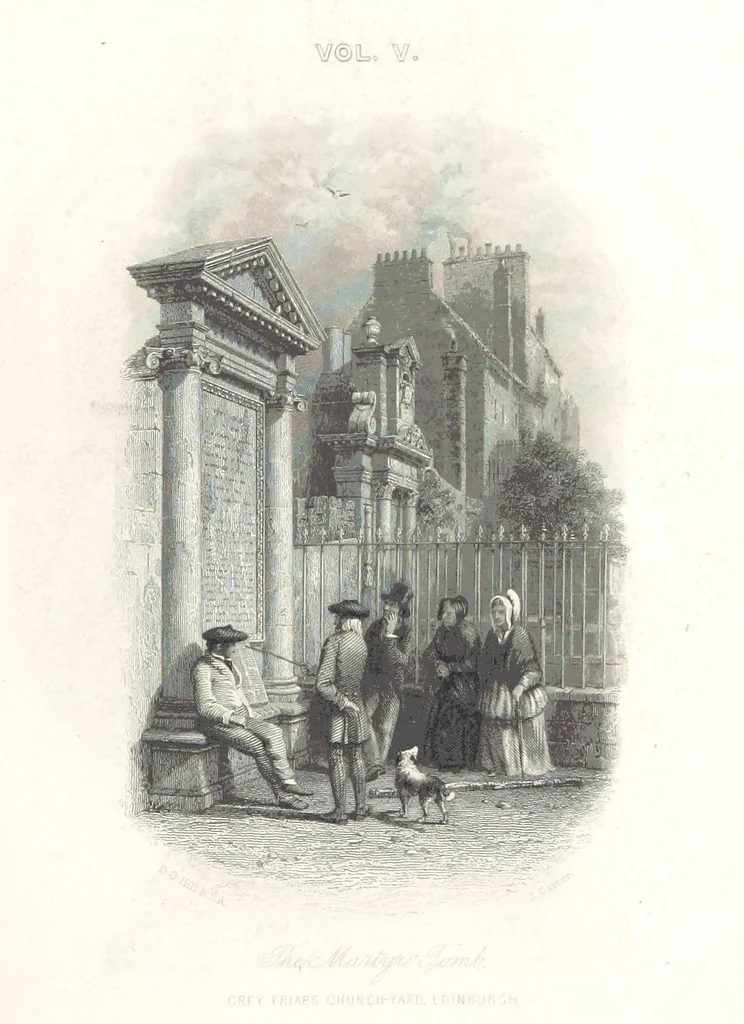 An illustration from The History of Scotland, translated ... with notes, and a continuation to the present time. A new edition ... By James Aikman, 1855, leaf 11